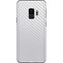 White Carbon Fiber Specialty Texture Material Galaxy S9 Skin